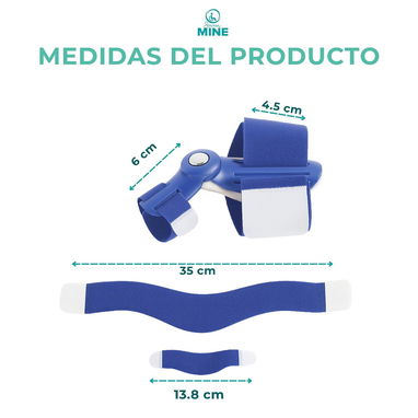 🦶✅ Corrector de Juanetes Ajustable 👣 | Alivio del Dolor 💤 | LA PAREJA 🔧 | Uso Día y Noche 🌙 - - 7/9