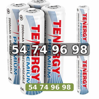 Pilas Recargables AA 2500 mah TENERGY - 3/3
