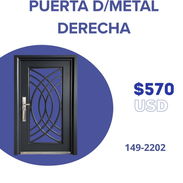 Puerta d metal derecha - Img 56164429