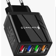 Cargador múltipuertos de 4 puertos USB 3.0, carga rápida - Img 56335603