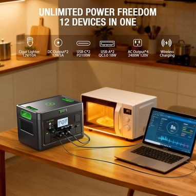 Estación de Energía EBL 2400W $ 1000 USD💵 - 6/9