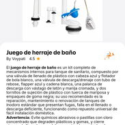 Juego de Herraje para baño - Img 57963467