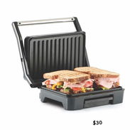 Sandwichera eléctrica – $30 Práctica y potente para preparar paninis y sándwiches crujientes en minutos. Venta habana - Img 55724918