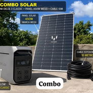 Combo ecoflow delta 3 Classic más panel solar 450 w más cable fotovoltaico de 10 metros - Img 57149755
