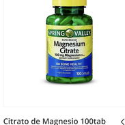 Citrato de Magnesio 100tab 20 usd - Img 54597359