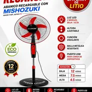 Ventilador recargable MISHOZUKI por cantidad - Img 55491580