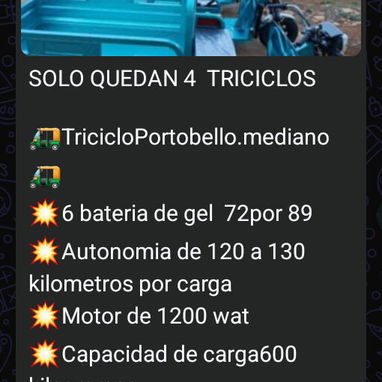 Transporte eléctrico en venta - 9/10