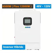 Inversor solar híbrido todo en uno Anenji de 6500W para sistemas de 48V Precio: 950.00 💸 - Img 58050946