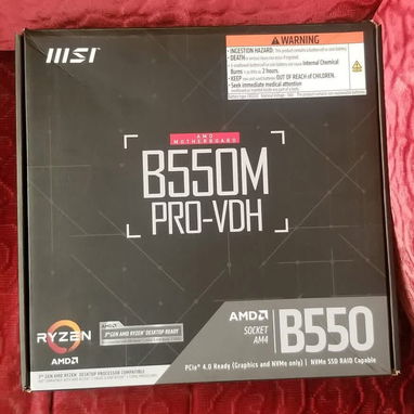 B550M Pro VDH (AMD) (Socket AM5) (DDR4) - Img 122057114
