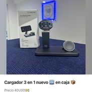 Cargador 3 en 1 NUEVO EN CAJA - Img 52089106