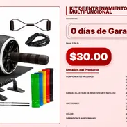 KIT DE ENTRENAMIENTO ABDOMINAL MULTIFUNCIONAL VPT#-0157 - Img 56323406