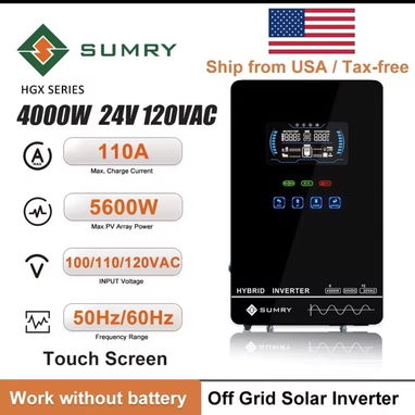Empresa MPM de Instalación y venta de Controladores Solares, Baterias  humsienk  12v, 24v, 48v, Transfer 110v y 220v - 6/8