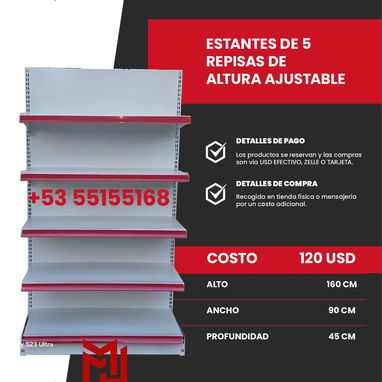 ESTANTES Y GONDOLAS PARA NEGOCIOS - 4/7