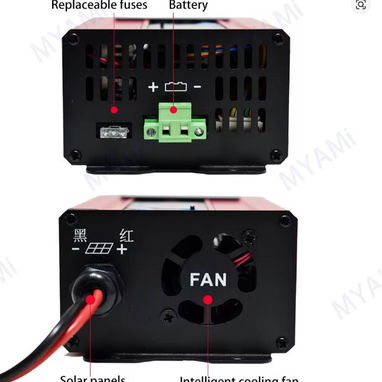 Controladora MPPT Controller 1400W 12V / 24V / 48V - 4/4