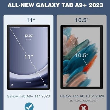 ☎️53544655 🛵 Entrega Disponible ⭐ Funda para Samsung Galaxy Tab A9+ 11" (2023) – Smart Cover⭐ - Img 119266335