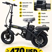 BICICLETA ELÉCTRICA SPORT PLEGABLE ⚡ - Img 58094474