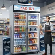 Exhibidora 31 pies Doble Zad Sky Puertas de vidrio transparente Precio $1600 USD Transporte Incluido Factura y garantía - Img 57430076