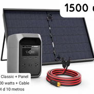 combo delta 3 Classic mas panel solar de 500W mas Cables 10 metros. la isla - Img 56711604