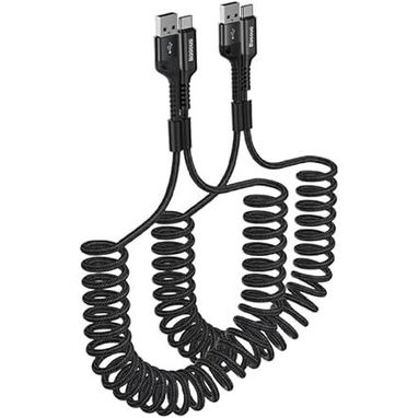 ⚡ CABLE BASEUS USB-A A USB-C 100W RETRÁCTIL, NYLON REFORZADO, CARGA RÁPIDA – ENVÍO DISPONIBLE HABANA + GARANTIA 7 DIAS - Img 102016427