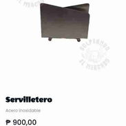 Vendo servilletero de acero inoxidable. - Img 56920939