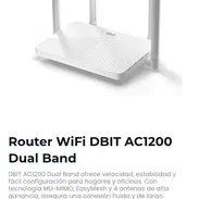 Router WiFi DBIT AC1200 Dual Band nuevo sellado - Img 58130305