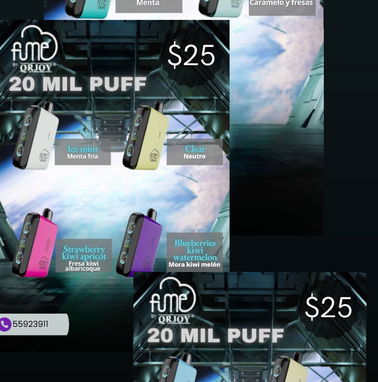 VAPES ‼️💨Cigarros electrónicos y líquidos; 6mil 10mil 15mil 20mil PUFFS variedad de sabores NUEVOS EL MEJOR PRECIO 💸 - Img 90181440