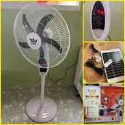 ventilador recargable con panel - Img 55698516