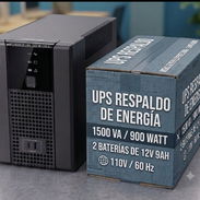 CON ESTE BACKUP ESTAS PROTEGIDO 110V 1500 VA 900 W 10 PUERTOS NUEVO EN CAJA - Img 56994275