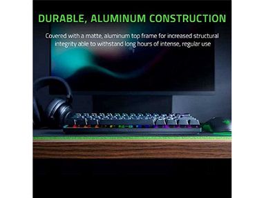 0km✅ Teclado Razer Huntsman Mini 60% 📦 PBT, RGB, Clicky, Aluminio, Gaming, Opticos ☎️56092006 - Img 61291678