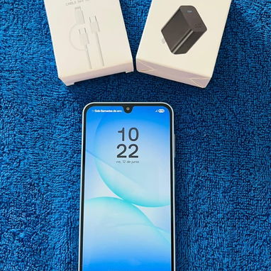 Teléfonos Samsung nuevos 🆕 con cover y cargador 30W - Img 123634105
