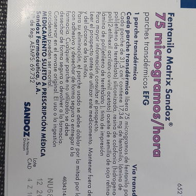 Medicamento importado para dolor intenso cáncer por oncológico - Img 110193253