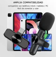 Microfono Lavalier Inalambrico para iPhone iPad y Android. Doble Micrófono. Nuevos de pqte en su caja. 52759786 - Img 49736183