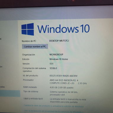 Laptop sin detalles - Img 125888987