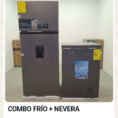 NEVERAS Y REFRIGERADORES-YBM/ELECTRO: 📦 COMBOS $635 - $697 USD ❄️ NEVERAS $272 - $465 USD REFRIGERADORES  $382 - $963 - 3/10