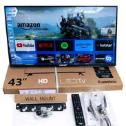 Televisor Smart Tv Visión 43" Full HD Cajita interna y Soporte a la Pared - Img 55353026