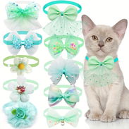 Collar Decorativo para Mascotas con Lazo o Flor - Img 57205332