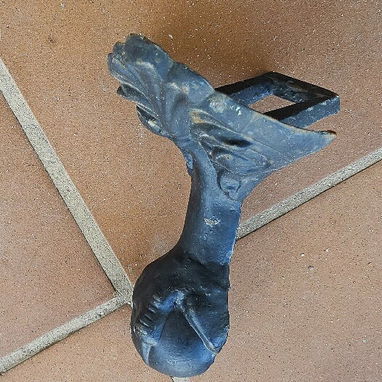 Antigua Bañera de patas de garra de hierro fundido - 4/7