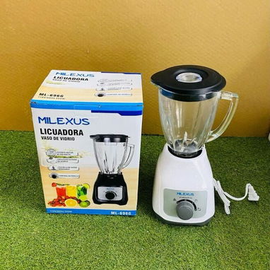 BATIDORA-LICUADORA DE JARRA DE VIDRIO 1,5L 550W , cuchilla de acero inoxidable domicilio incluido 70 USD - Img 104100214