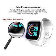 Reloj inteligente D20 para hombre y mujer, control del ritmo cardíaco, deportivo, Bluetooth, para IOS y Android - Img 45430548