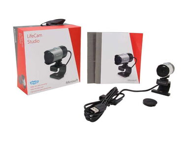 0km✅ Webcam Microsoft LifeCam Studio 📦 Micrófono, USB, Auto Foco, 1080p ☎️56092006 - Img 61299342