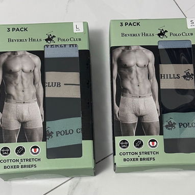 CALZONCILLOS POLO CLUB PACK 3 BOXER ORIGINAL - 2/2