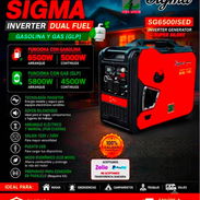 *PLANTA ELÉCTRICA SIGMA Inverter 6500W 💥*  Dual fuel ( Gas y Gasolina) - Img 57007760