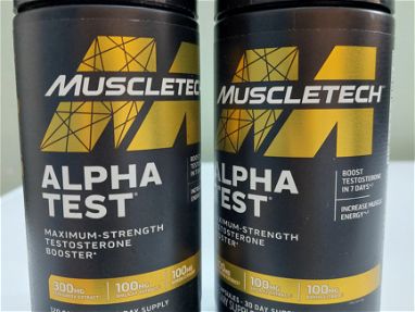 Alpha Test Testosterone Booster de Muscletech 60 Servicios 120 cápsulas (VEDADO) - Img main-image