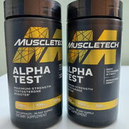 Alpha Test Testosterone Booster de Muscletech 60 Servicios 120 cápsulas (VEDADO) - Img 45573075