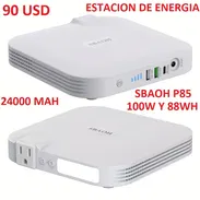 ESTACION DE ENERGIA SBAOH P85 DE 100W Y 88WH (24000MAH). NUEVA EN CAJA A ESTRENAR**52437713 - Img 55675864