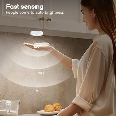 LUCES NOCTURNAS CON SENSOR DE MOVIMIENTO (Puck Lights) - 2/5