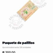 Vendo paquete de palillos 120 unidades. - Img 55686848