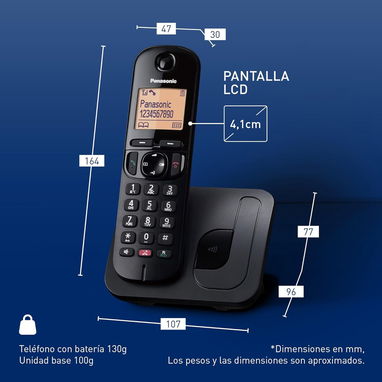 ---- Teléfonos Inalámbricos Panasonic ----- - Img 107856296