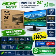 Quedate con el monitor qué tu necesitas ACER VERO MODELO V247Y FULL HD, 100HZ PANTALLA IPS SELLADO EN CAJA - Img 57975651