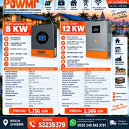 inversores PowMr 8kw y 12 Kw split phase 110/220 - Img 57628493